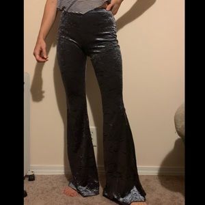Velvet Bell Bottoms